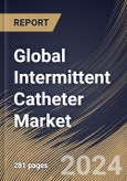 Global Intermittent Catheter Market Size, Share & Trends Analysis Report By Product (Uncoated, and Coated), By Coated Type (Hydrophilic, Antimicrobial, and Others), By Indication, By End User, By Category, By Regional Outlook and Forecast, 2023 - 2030- Product Image