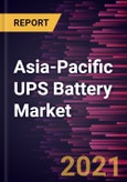 Asia-Pacific UPS Battery Market Forecast to 2028 - COVID-19 Impact and Regional Analysis by Product Type and Application- Product Image