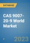 CAS 9007-20-9 (54182-57-9) Carbomer Chemical World Database - Product Image