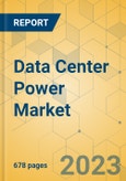 Data Center Power Market - Global Outlook and Forecast 2021-2026- Product Image