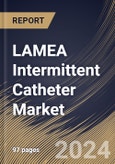 LAMEA Intermittent Catheter Market Size, Share & Trends Analysis Report By Product (Uncoated, and Coated), By Coated Type (Hydrophilic, Antimicrobial, and Others), By Indication, By End User, By Category, By Country and Growth Forecast, 2023 - 2030- Product Image