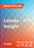 Latuda - API Insight, 2022- Product Image