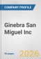 Ginebra San Miguel Inc. Fundamental Company Report Including Financial, SWOT, Competitors and Industry Analysis - Product Thumbnail Image