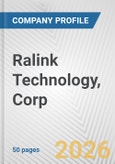 Ralink Technology, Corp. Fundamental Company Report Including Financial, SWOT, Competitors and Industry Analysis- Product Image