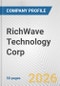RichWave Technology Corp. Fundamental Company Report Including Financial, SWOT, Competitors and Industry Analysis - Product Thumbnail Image