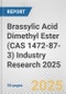 Brassylic Acid Dimethyl Ester (CAS 1472-87-3) Industry Research 2025: Global and Regional Market Trends 2019-2024 and Forecast to 2029 - Product Thumbnail Image