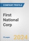First National Corp. Fundamental Company Report Including Financial, SWOT, Competitors and Industry Analysis - Product Thumbnail Image