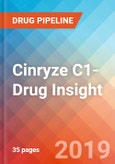 Cinryze C1- Drug Insight, 2019- Product Image
