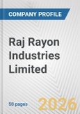 Raj Rayon Industries Limited Fundamental Company Report Including Financial, SWOT, Competitors and Industry Analysis- Product Image