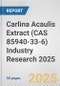 Carlina Acaulis Extract (CAS 85940-33-6) Industry Research 2025: Global and Regional Market Trends 2019-2024 and Forecast to 2029 - Product Thumbnail Image