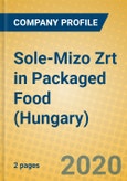 Sole-Mizo Zrt in Packaged Food (Hungary)- Product Image