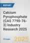 Calcium Pyrophosphate (CAS 7790-76-3) Industry Research 2025: Global and Regional Market Trends 2019-2024 and Forecast to 2029 - Product Thumbnail Image