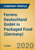 Ferrero Deutschland GmbH in Packaged Food (Germany)- Product Image