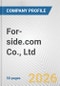 For-side.com Co., Ltd. Fundamental Company Report Including Financial, SWOT, Competitors and Industry Analysis - Product Thumbnail Image