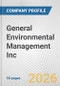 General Environmental Management Inc. Fundamental Company Report Including Financial, SWOT, Competitors and Industry Analysis - Product Thumbnail Image
