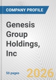 Genesis Group Holdings, Inc. Fundamental Company Report Including Financial, SWOT, Competitors and Industry Analysis- Product Image