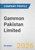 Gammon Pakistan Limited Fundamental Company Report Including Financial, SWOT, Competitors and Industry Analysis- Product Image