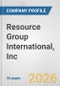 Resource Group International, Inc. Fundamental Company Report Including Financial, SWOT, Competitors and Industry Analysis - Product Thumbnail Image