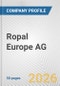 Ropal Europe AG Fundamental Company Report Including Financial, SWOT, Competitors and Industry Analysis - Product Thumbnail Image