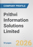 Prithvi Information Solutions Limited Fundamental Company Report Including Financial, SWOT, Competitors and Industry Analysis- Product Image
