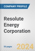 Resolute Energy Corporation Fundamental Company Report Including Financial, SWOT, Competitors and Industry Analysis- Product Image