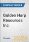 Golden Harp Resources Inc. Fundamental Company Report Including Financial, SWOT, Competitors and Industry Analysis - Product Thumbnail Image
