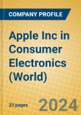 Apple Inc in Consumer Electronics (World)- Product Image