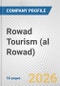 Rowad Tourism (al Rowad) Fundamental Company Report Including Financial, SWOT, Competitors and Industry Analysis - Product Thumbnail Image
