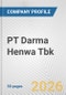 PT Darma Henwa Tbk Fundamental Company Report Including Financial, SWOT, Competitors and Industry Analysis - Product Thumbnail Image