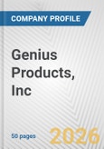 Genius Products, Inc. Fundamental Company Report Including Financial, SWOT, Competitors and Industry Analysis- Product Image