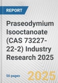 Praseodymium Isooctanoate (CAS 73227-22-2) Industry Research 2025: Global and Regional Market Trends 2019-2024 and Forecast to 2029- Product Image