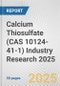 Calcium Thiosulfate (CAS 10124-41-1) Industry Research 2025: Global and Regional Market Trends 2019-2024 and Forecast to 2029 - Product Image