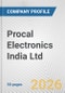 Procal Electronics India Ltd Fundamental Company Report Including Financial, SWOT, Competitors and Industry Analysis - Product Thumbnail Image
