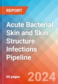 Acute Bacterial Skin and Skin Structure Infections - Pipeline Insight, 2024- Product Image