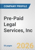 Pre-Paid Legal Services, Inc. Fundamental Company Report Including Financial, SWOT, Competitors and Industry Analysis- Product Image