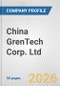 China GrenTech Corp. Ltd. Fundamental Company Report Including Financial, SWOT, Competitors and Industry Analysis - Product Thumbnail Image