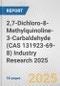 2,7-Dichloro-8-Methylquinoline-3-Carbaldehyde (CAS 131923-69-8) Industry Research 2025: Global and Regional Market Trends 2019-2024 and Forecast to 2029 - Product Thumbnail Image