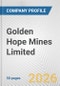 Golden Hope Mines Limited Fundamental Company Report Including Financial, SWOT, Competitors and Industry Analysis - Product Thumbnail Image