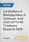 2,6-Dichloro-4-Methylpyridine-3-Carboxylic Acid (CAS 62774-90-7) Industry Research 2025: Global and Regional Market Trends 2019-2024 and Forecast to 2029 - Product Thumbnail Image