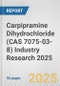 Carpipramine Dihydrochloride (CAS 7075-03-8) Industry Research 2025: Global and Regional Market Trends 2019-2024 and Forecast to 2029 - Product Thumbnail Image