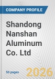 Shandong Nanshan Aluminum Co. Ltd. Fundamental Company Report Including Financial, SWOT, Competitors and Industry Analysis- Product Image