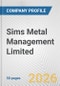 Sims Metal Management Limited Fundamental Company Report Including Financial, SWOT, Competitors and Industry Analysis - Product Thumbnail Image