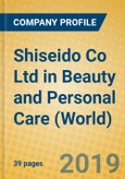 Shiseido Co Ltd in Beauty and Personal Care (World)- Product Image