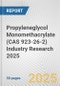 Propyleneglycol Monomethacrylate (CAS 923-26-2) Industry Research 2025: Global and Regional Market Trends 2019-2024 and Forecast to 2029 - Product Image