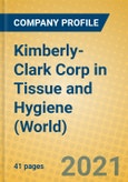 Kimberly-Clark Corp in Tissue and Hygiene (World)- Product Image