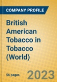 British American Tobacco in Tobacco (World)- Product Image