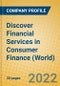 Discover Financial Services in Consumer Finance (World) - Product Thumbnail Image