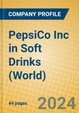 PepsiCo Inc in Soft Drinks (World)- Product Image