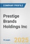 Prestige Brands Holdings Inc. Fundamental Company Report Including Financial, SWOT, Competitors and Industry Analysis - Product Thumbnail Image