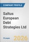 Saltus European Debt Strategies Ltd Fundamental Company Report Including Financial, SWOT, Competitors and Industry Analysis - Product Thumbnail Image
